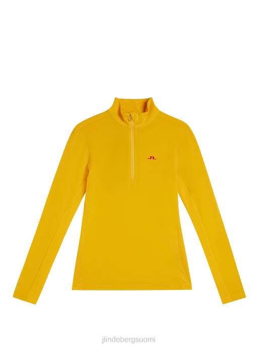 J.Lindeberg lauryn puolivetoketjullinen välikerros naiset sitrushedelmiä 4VD01877 vaatetus