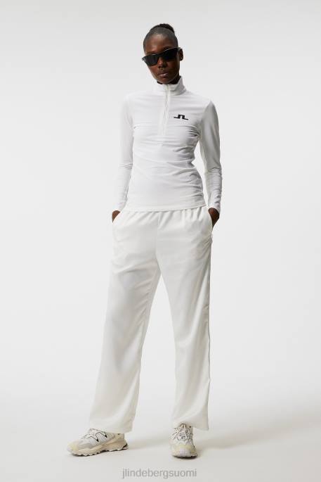 J.Lindeberg lauryn puolivetoketjullinen välikerros naiset valkoinen 4VD01878 vaatetus