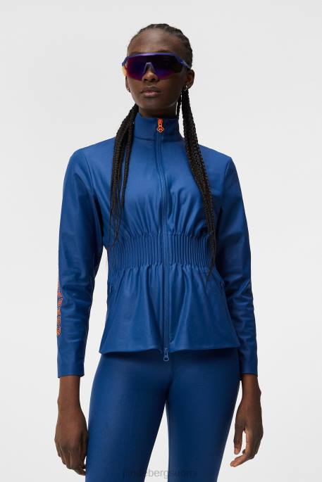 J.Lindeberg moonshine-välikerros naiset kiinteistön sininen 4VD01778 vaatetus