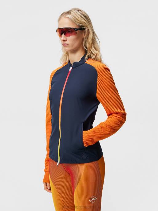 J.Lindeberg rosa hybridi neule naiset laivasto 4VD01847 vaatetus