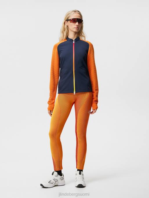 J.Lindeberg rosa hybridi neule naiset laivasto 4VD01847 vaatetus