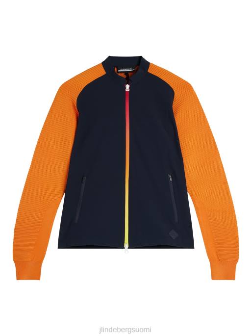 J.Lindeberg rosa hybridi neule naiset laivasto 4VD01847 vaatetus