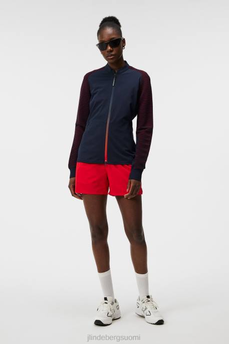 J.Lindeberg rosa hybridi neule naiset tulenpunainen 4VD01848 vaatetus