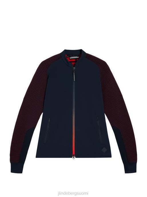 J.Lindeberg rosa hybridi neule naiset tulenpunainen 4VD01848 vaatetus