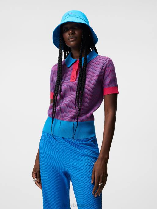 J.Lindeberg vega neulepaita naiset loistava sininen 4VD01823 vaatetus