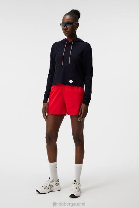 J.Lindeberg zania neulottu huppari naiset laivasto 4VD01833 vaatetus