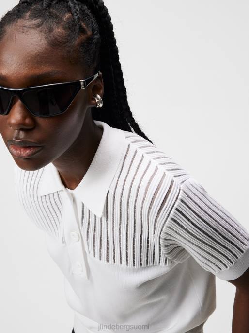 J.Lindeberg zeta neulepaita naiset valkoinen 4VD01824 vaatetus