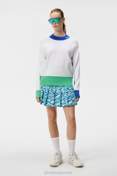 J.Lindeberg zoe neulottu villapaita naiset valkoinen 4VD01766 vaatetus