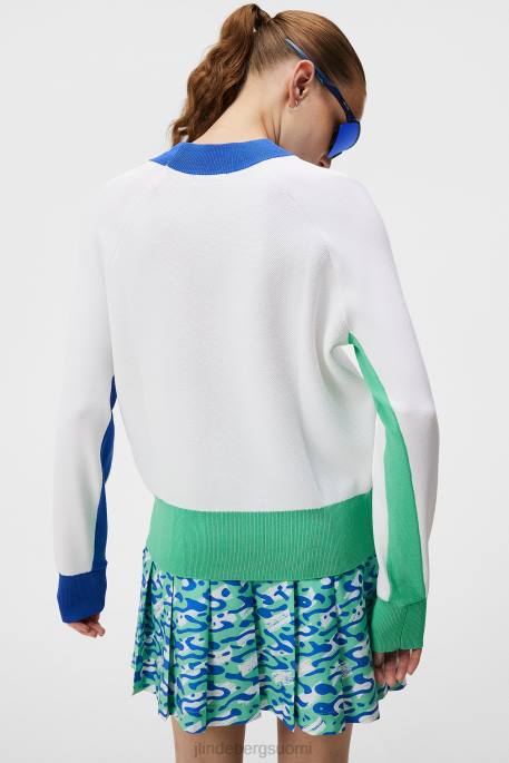 J.Lindeberg zoe neulottu villapaita naiset valkoinen 4VD01766 vaatetus