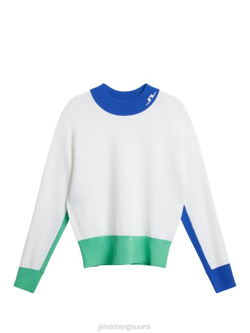 J.Lindeberg zoe neulottu villapaita naiset valkoinen 4VD01766 vaatetus