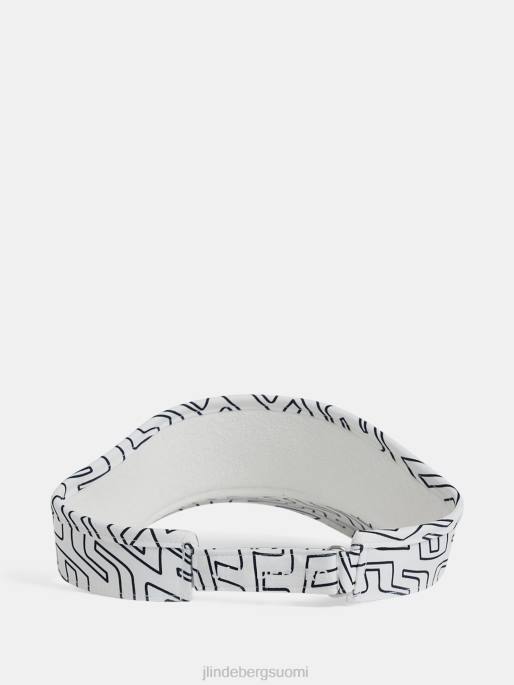 J.Lindeberg bon print visiiri naiset valkoinen siltapyörre 4VD02003 lisävaruste