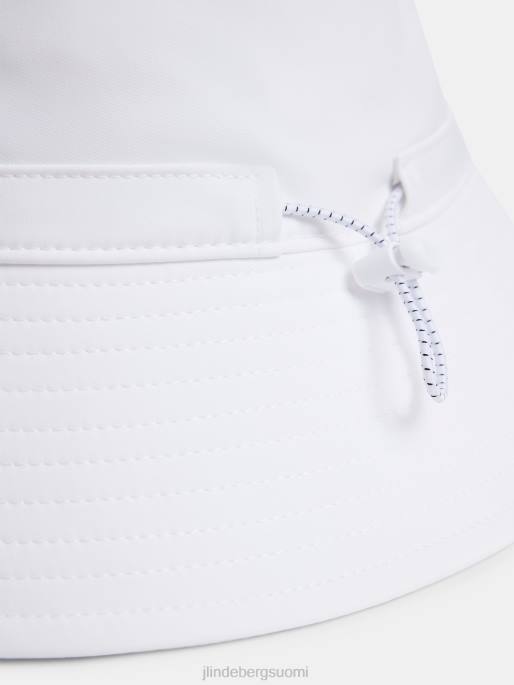 J.Lindeberg siri ämpärihattu naiset valkoinen 4VD02014 lisävaruste