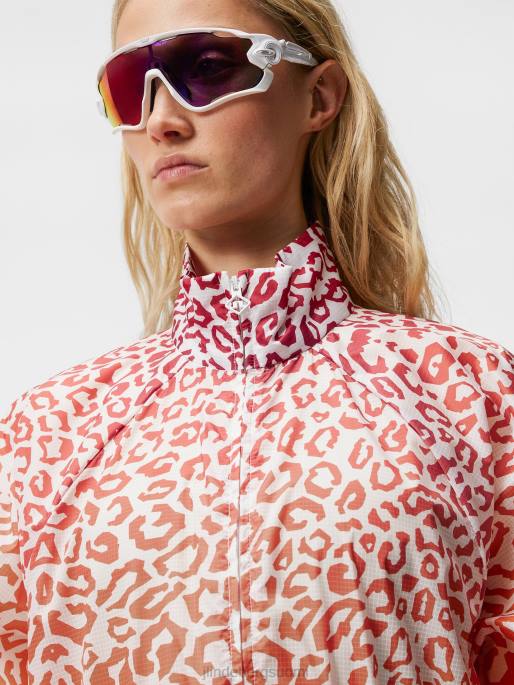 J.Lindeberg eloise delia parka naiset leo heijastaa auringonlaskua 4VD01926 vaatetus