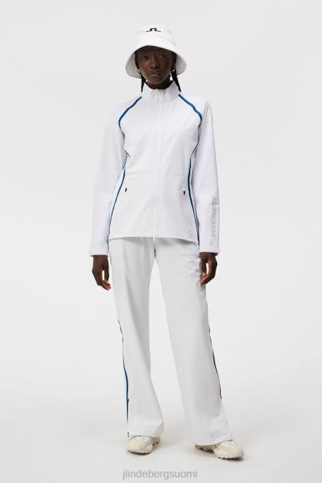 J.Lindeberg koralli sadetakki naiset valkoinen 4VD01917 vaatetus