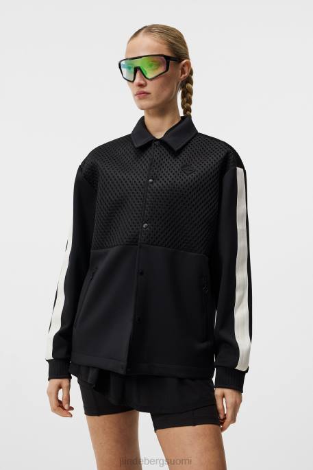 J.Lindeberg nevaeh valmentaja takki naiset musta 4VD01929 vaatetus