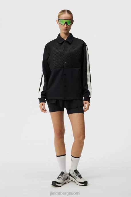 J.Lindeberg nevaeh valmentaja takki naiset musta 4VD01929 vaatetus