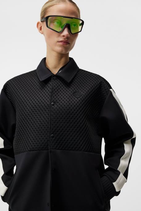 J.Lindeberg nevaeh valmentaja takki naiset musta 4VD01929 vaatetus