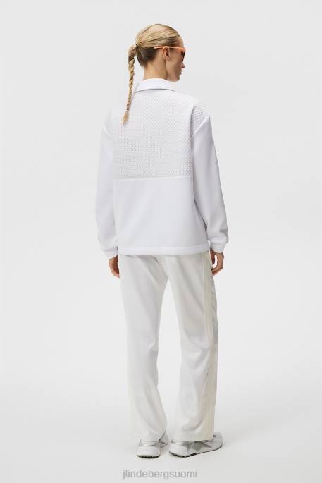 J.Lindeberg nevaeh valmentaja takki naiset valkoinen 4VD01928 vaatetus