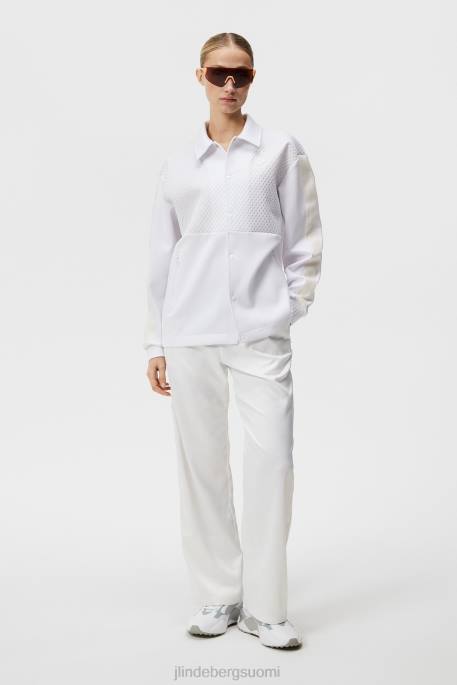 J.Lindeberg nevaeh valmentaja takki naiset valkoinen 4VD01928 vaatetus