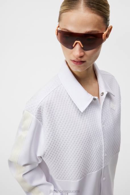 J.Lindeberg nevaeh valmentaja takki naiset valkoinen 4VD01928 vaatetus