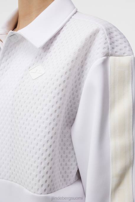 J.Lindeberg nevaeh valmentaja takki naiset valkoinen 4VD01928 vaatetus
