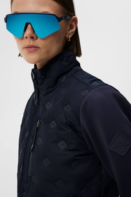 J.Lindeberg rosetta hybriditakki naiset laivasto 4VD01924 vaatetus