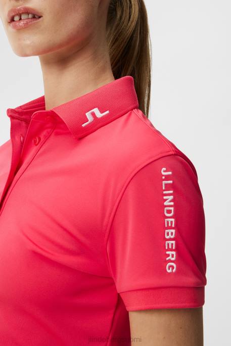 J.Lindeberg Tour tech polo naiset atsalea 4VD01468 vaatetus