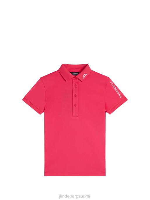 J.Lindeberg Tour tech polo naiset atsalea 4VD01468 vaatetus