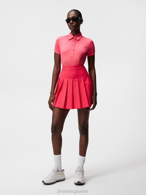 J.Lindeberg alaya jacquard poolo naiset atsalea 4VD01540 vaatetus