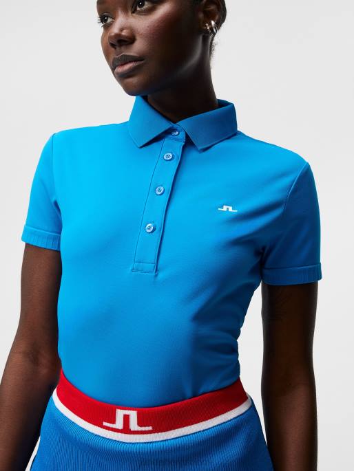 J.Lindeberg barbara polo naiset loistava sininen 4VD01503 vaatetus