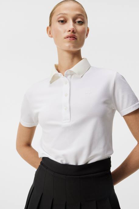 J.Lindeberg barbara polo naiset valkoinen 4VD01504 vaatetus