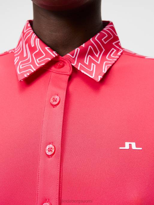 J.Lindeberg cara polo naiset atsalea 4VD01534 vaatetus