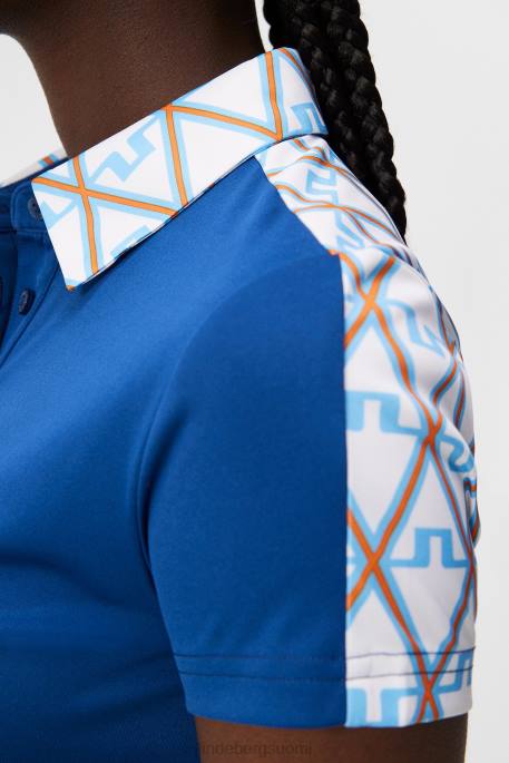 J.Lindeberg cara polo naiset pieni poika sininen timantti 4VD01365 vaatetus