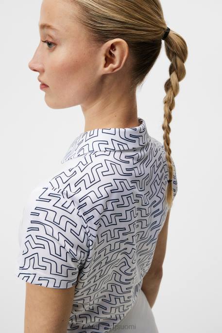 J.Lindeberg cara polo naiset valkoinen 4VD01536 vaatetus