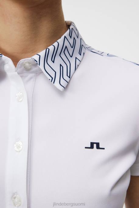 J.Lindeberg cara polo naiset valkoinen 4VD01536 vaatetus