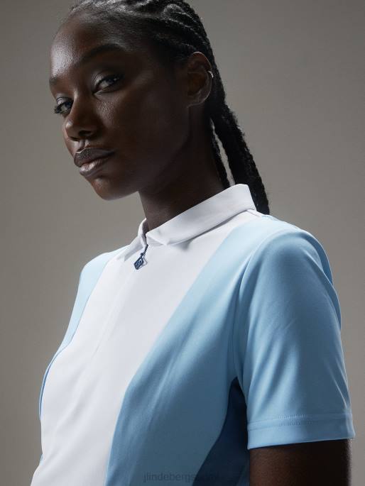 J.Lindeberg evelina polo naiset ilmava sininen 4VD01544 vaatetus