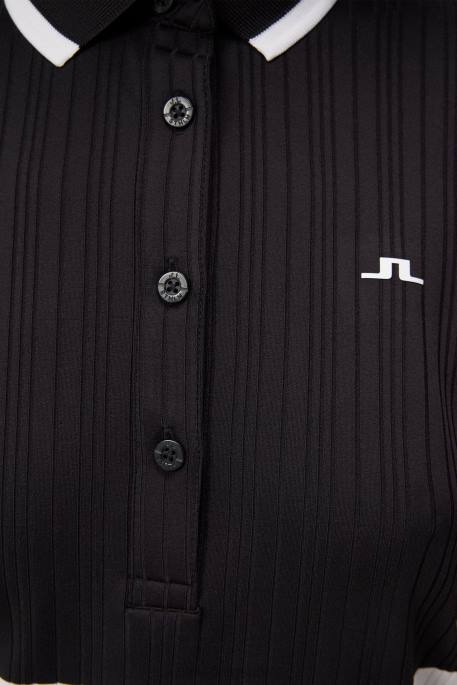 J.Lindeberg moira polo naiset musta 4VD01364 vaatetus