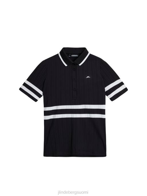 J.Lindeberg moira polo naiset musta 4VD01364 vaatetus