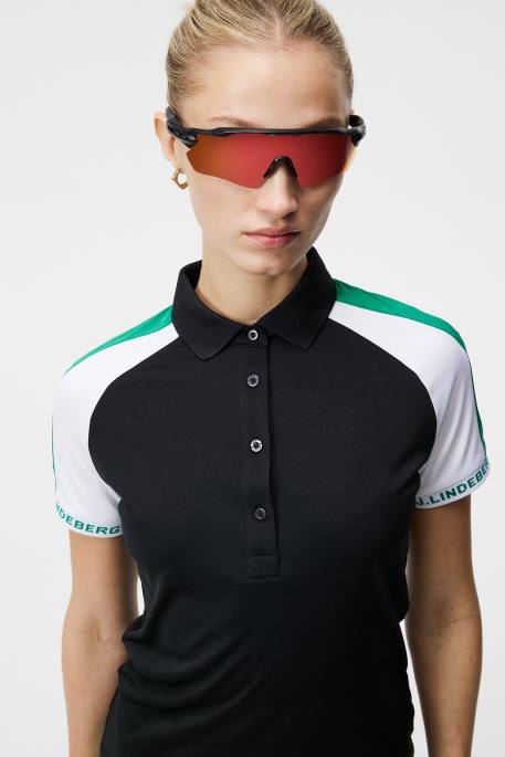 J.Lindeberg perine poolo naiset musta 4VD01472 vaatetus