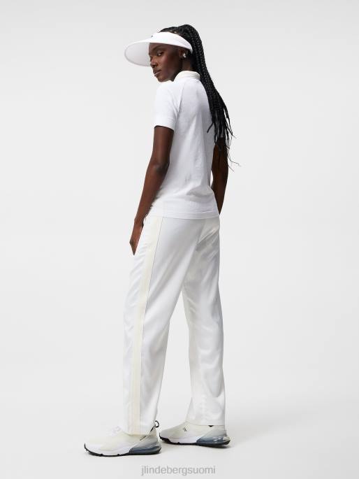 J.Lindeberg sadine saumaton poolo naiset valkoinen 4VD01501 vaatetus