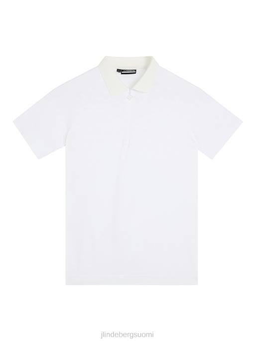 J.Lindeberg sadine saumaton poolo naiset valkoinen 4VD01501 vaatetus