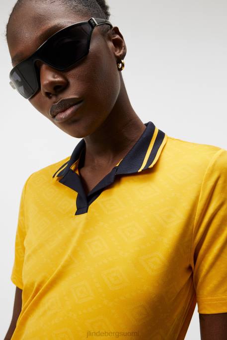J.Lindeberg sammy polo naiset sitrushedelmiä 4VD01518 vaatetus