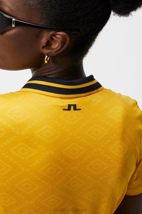 J.Lindeberg sammy polo naiset sitrushedelmiä 4VD01518 vaatetus