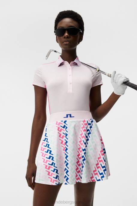 J.Lindeberg tilda polo naiset kirsikankukka 4VD01387 vaatetus