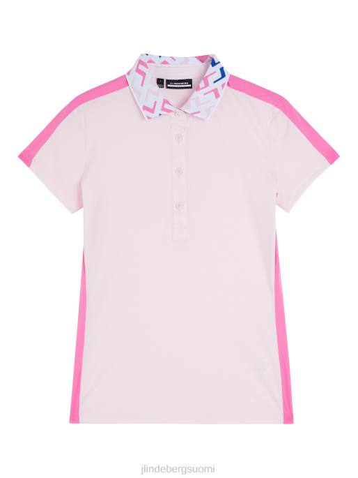 J.Lindeberg tilda polo naiset kirsikankukka 4VD01387 vaatetus
