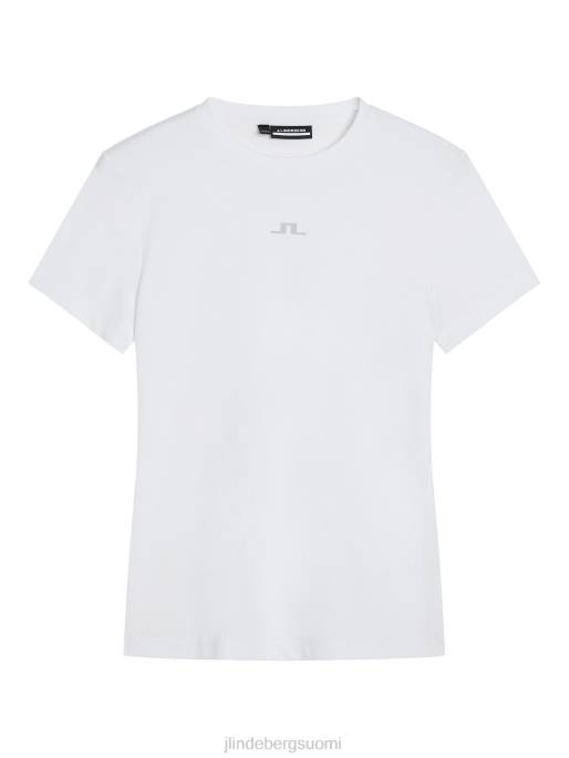 J.Lindeberg ada t-paita naiset valkoinen 4VD01327 vaatetus