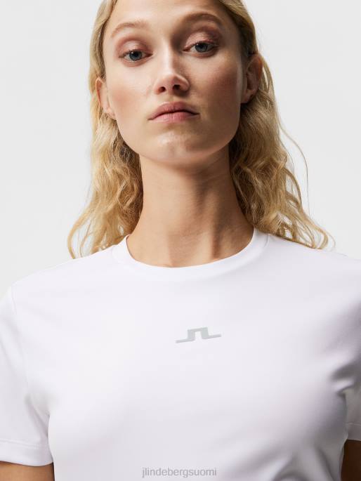J.Lindeberg ada t-paita naiset valkoinen 4VD01409 vaatetus