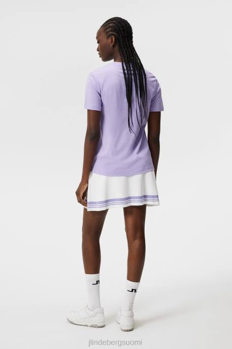 J.Lindeberg alfa t-paita naiset makea laventeli 4VD01321 vaatetus