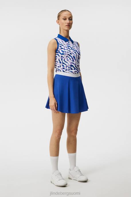 J.Lindeberg annie toppi naiset violetiksi maalattu seepra 4VD01398 vaatetus