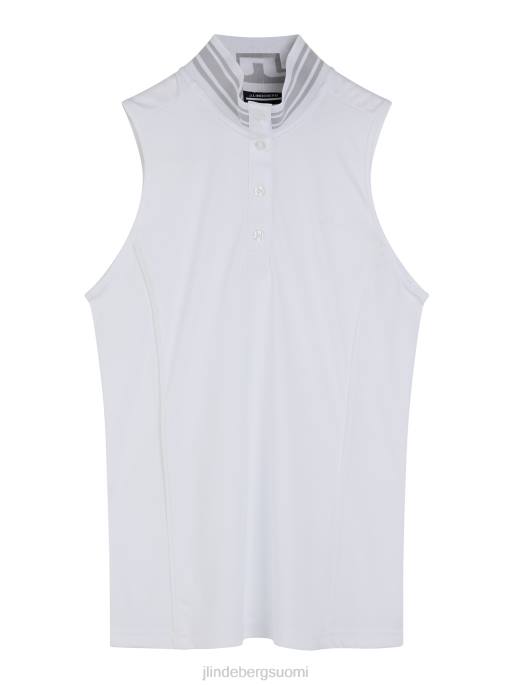 J.Lindeberg bettina toppi naiset valkoinen 4VD01499 vaatetus